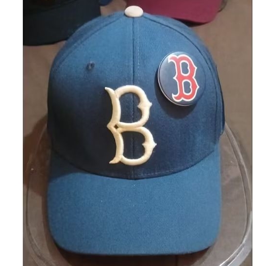 topi capfit BOSTON DODGERS MLB.Big logo.cap fitted.tag mlb.