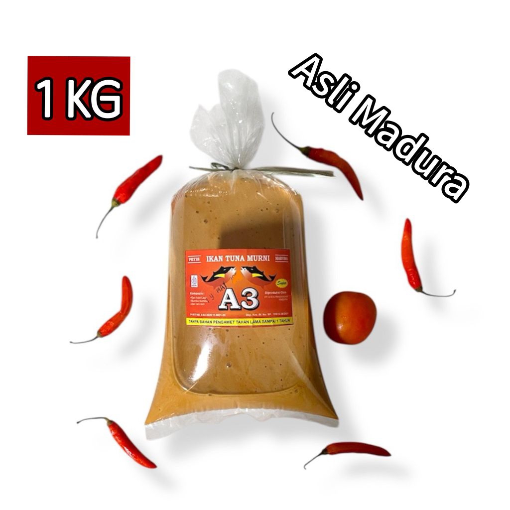 

A3 Petis Ikan Tuna Murni 1kg Kualitas Super