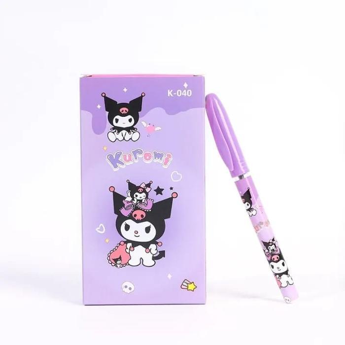 

1 Kotak Isi 12Pcs Pena Gel Fancy Kuromi K-040