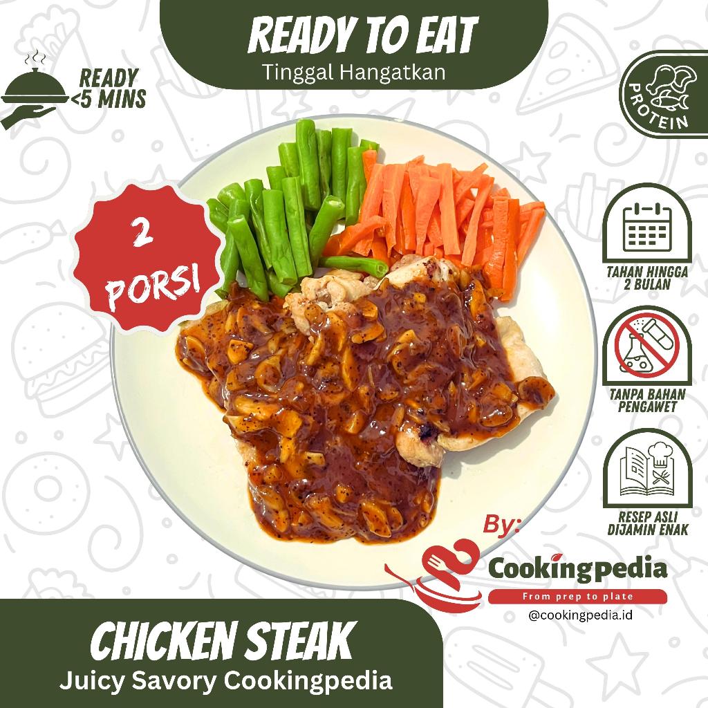 

[Cookingpedia] Menu Siap Saji I Mix Menu I Lauk Bekal Anak I Higienis I Homemade I Steak Ayam Ready to Eat
