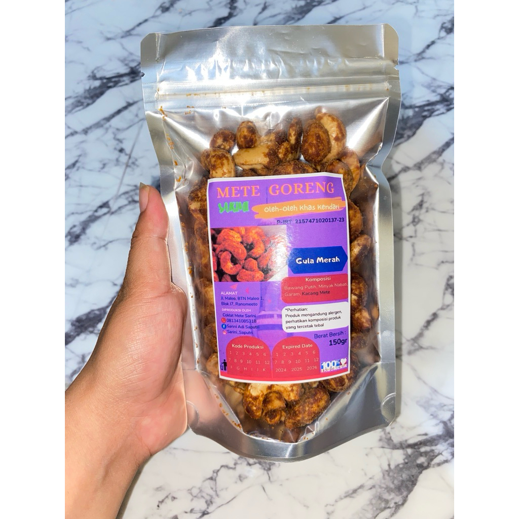 

Mete Gorenh Gula Merah 150gr