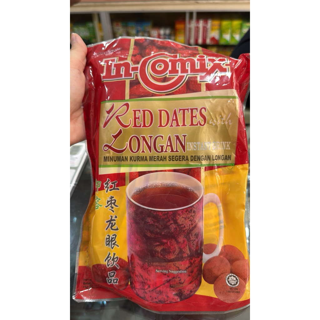 

in comix red dates longan instant drink 18 sachet