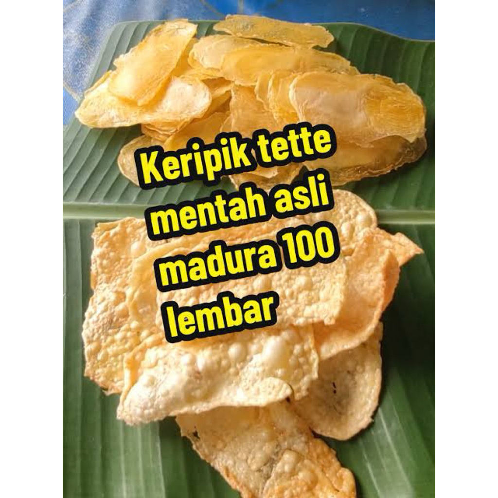 

KERIPIK TETTE ASLI PAMEKASAN