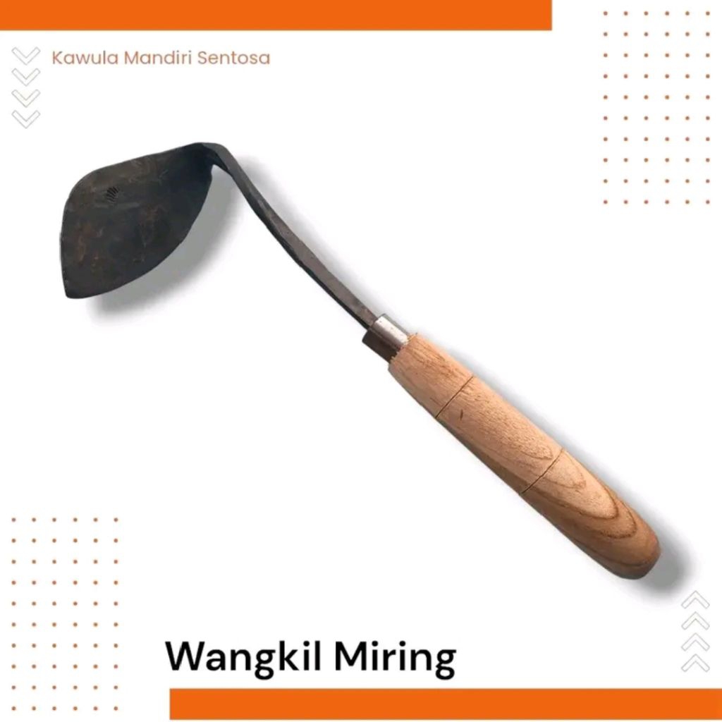 Wangkil Miring Gatul kecil koret rumput bahan baja super
