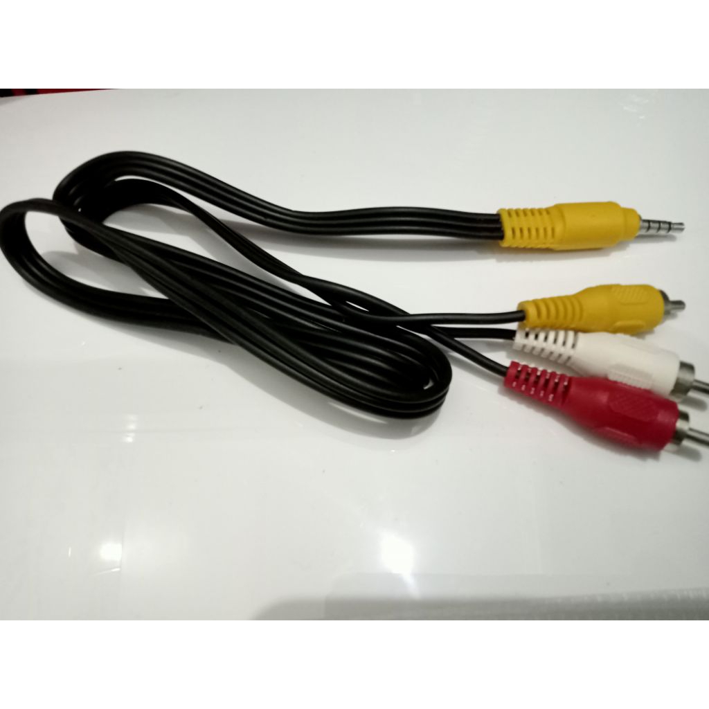 kabel rca tv box ,android, audio  3in1 original polytron