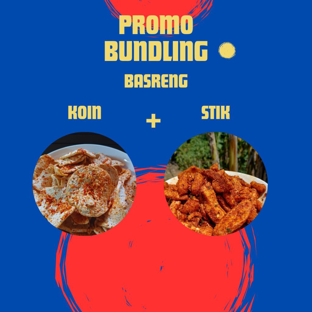 

Paket Bundling Basreng Koin & Stik Pedas Daun jeruk
