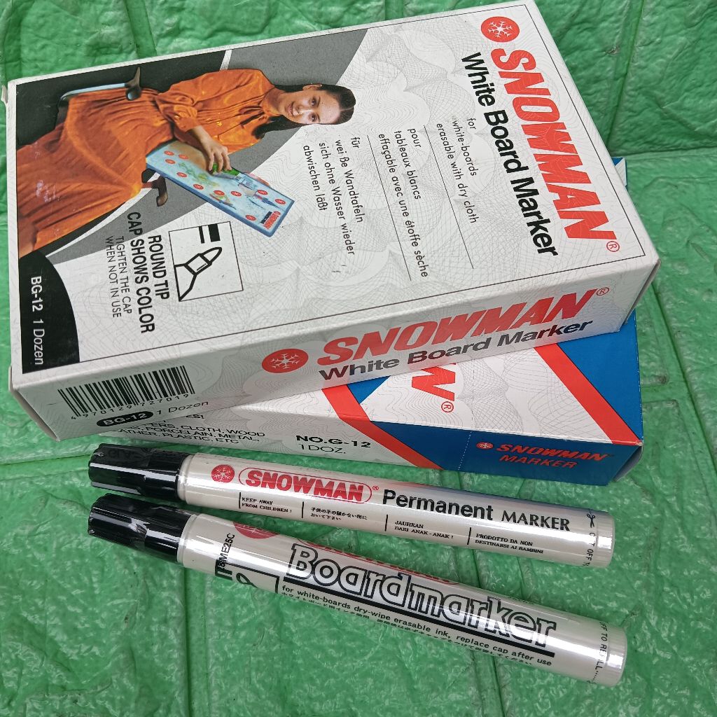 

Spidol Snowman whiteBoard spidol Permanent Grosir