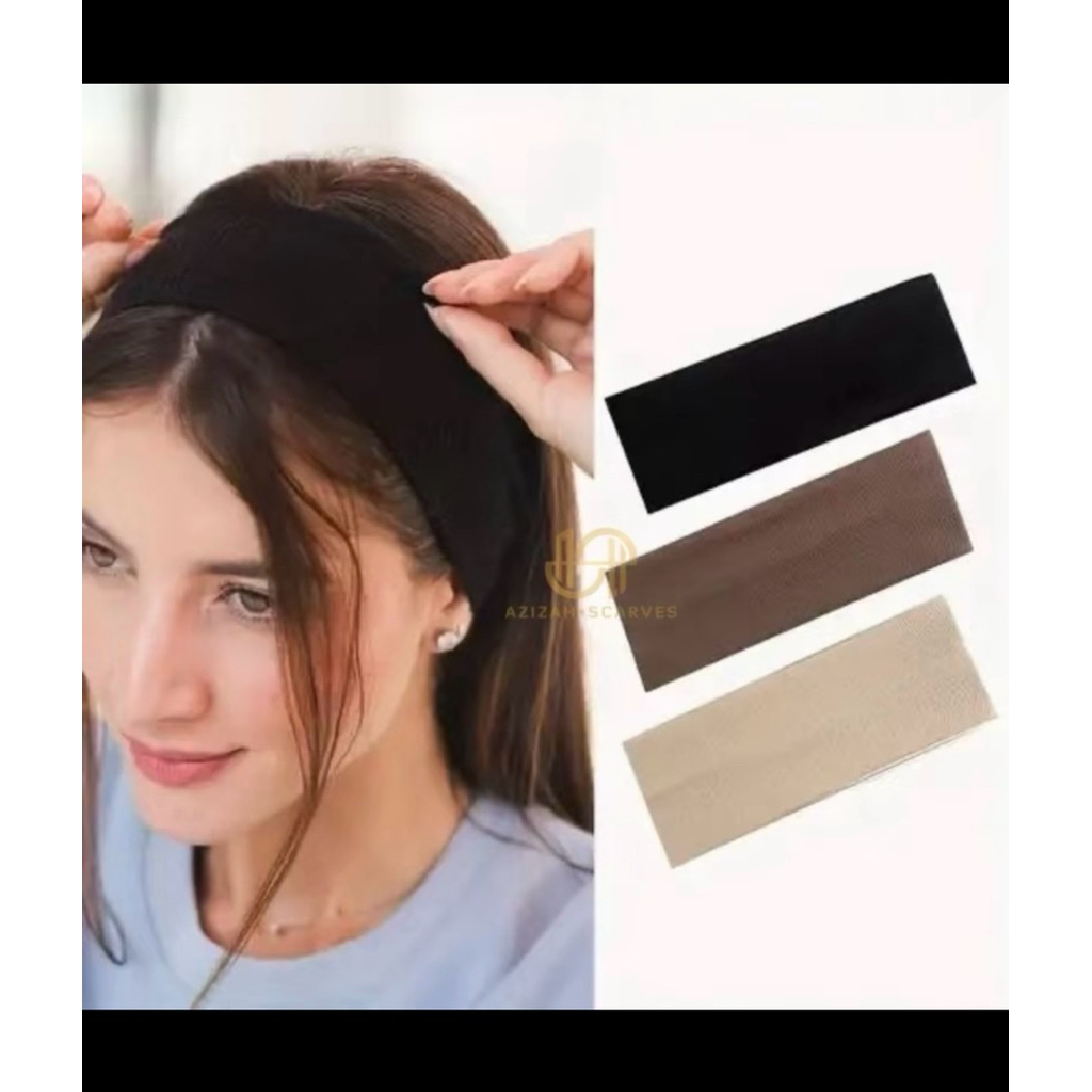 Headband solid hair Bandana sport bando korea