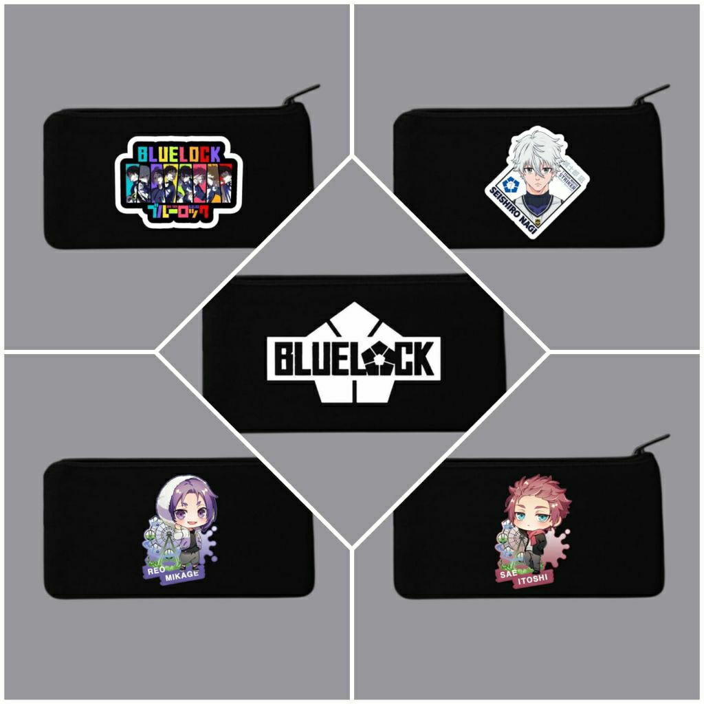 

Tempat pensil anime bluelock/Tepak kanvas premium blue lock/Tempat alat tulis/Tempat kosmetik/Tempah hp/Tempat dokumen kartu/Pouch