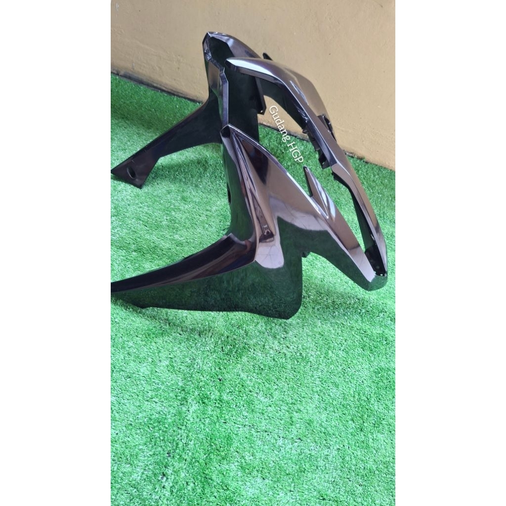 Cover Front PR OD Violet Panel Tameng Depan Vario 125 Old Minus Gores Tipis Loss Pack 64301-KZR-600P