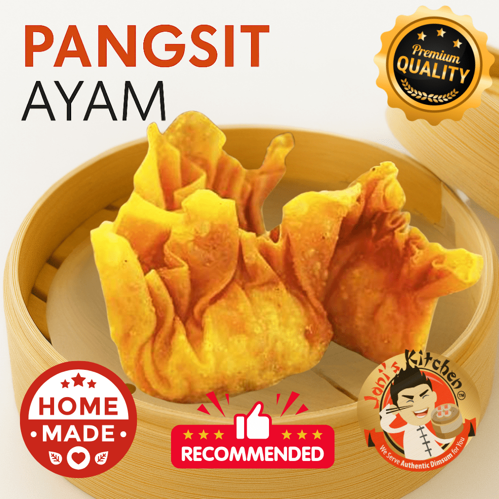 

DIMSUM PANGSIT AYAM ISI 24Pcs (Non MSG & Pengawet)
