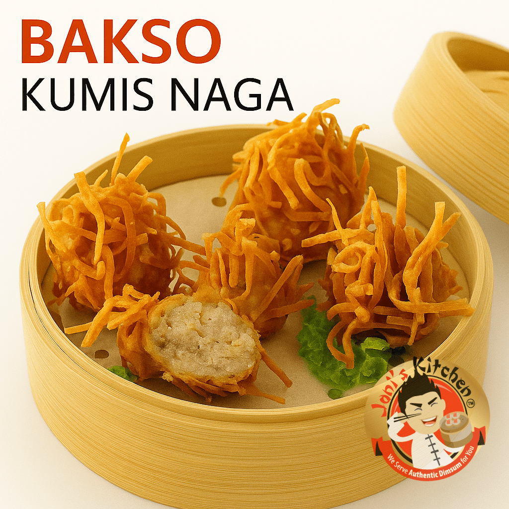 

DIMSUM BAKSO KUMIS NAGA 12Pcs (Non MSG & Pengawet)