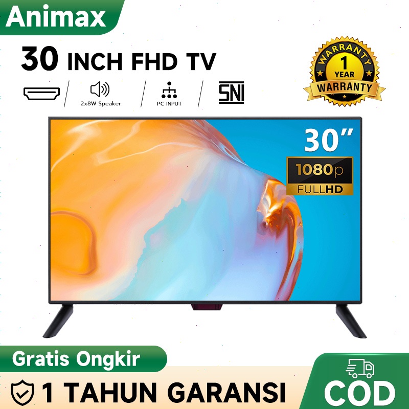 Animax Sakura TV Digital 30 inch tv led Digital 21/22/24/25/27/30/32 inch Televisi FHD TV Digital 24