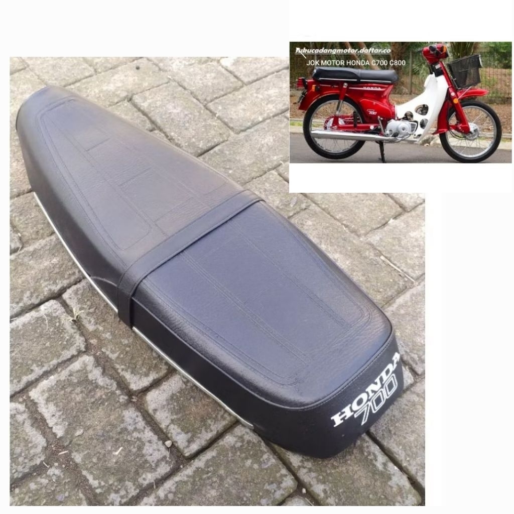 JOK HONDA ASTREA 700 800 C700 C800 SPONS HIJAU ANTI GEMBOS DETAIL ORIGINAL