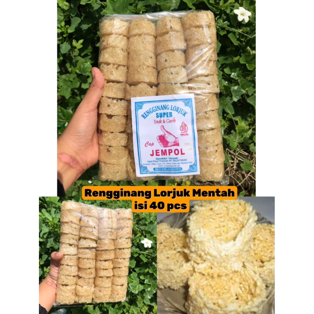 

Rengginang Lorjuk isi 40 bij khas madura