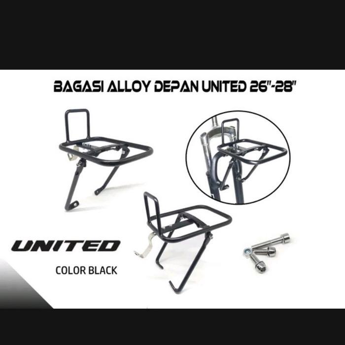 Rak Bagasi Sepeda Depan Touring/Pannier United 26-27.5 Mtb Model Pivot