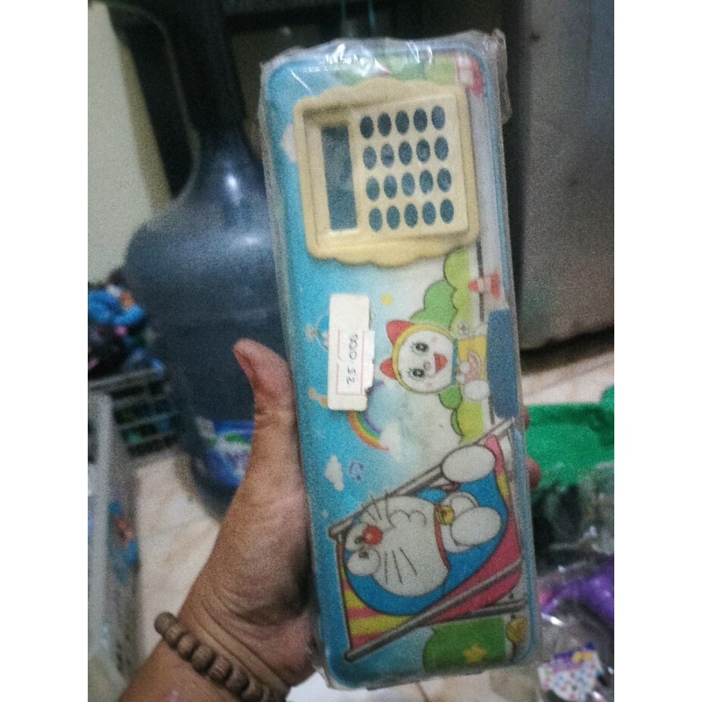 

tempat pensil kalkulator 2in 1