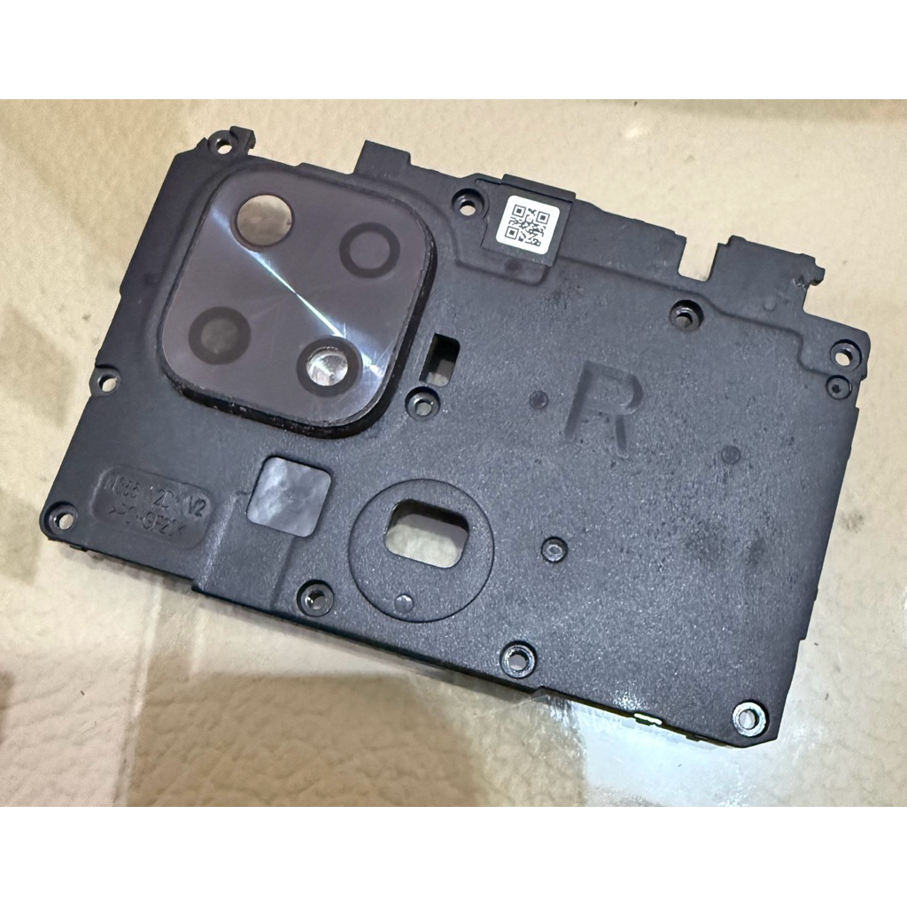 tutup mesin+ring kaca kamera xiaomi redmi 10C original copotan