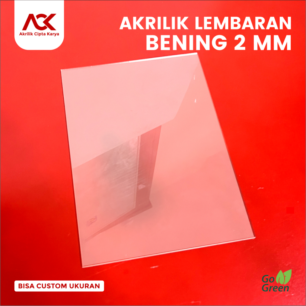 

Akrilik Lembaran-Akrilik Potongan-Akrilik Custom Ukuran-2mm Bening