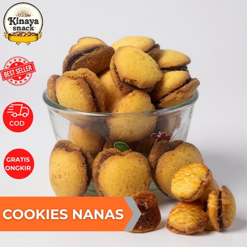 

COKIE NANAS/KUE HATI NASTAR LOVE 250 GRAM