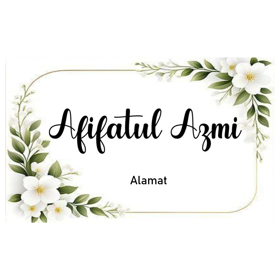 

Amplop kondangan custom Isi 3 biji