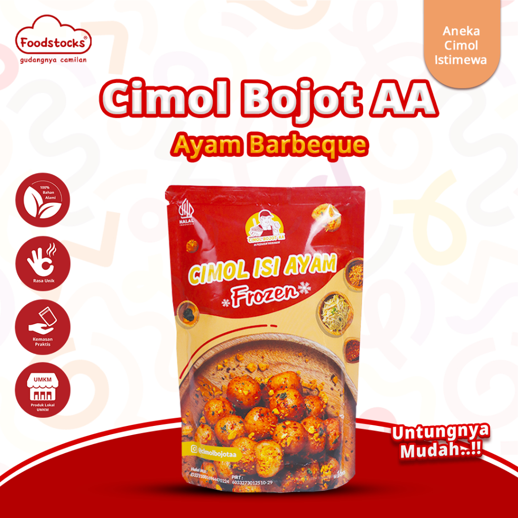 

Cimol Bojot AA - Cimol Isi Ayam Rasa Barbeque