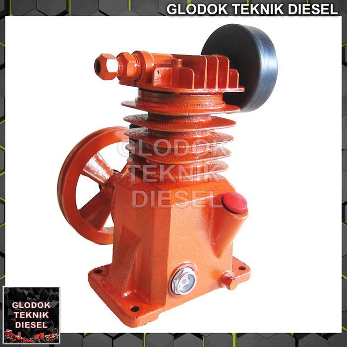 Shark Bare Air Compressor 0.25 1/4 HP Kepala Kompresor Head pump ORIGINAL SHARK