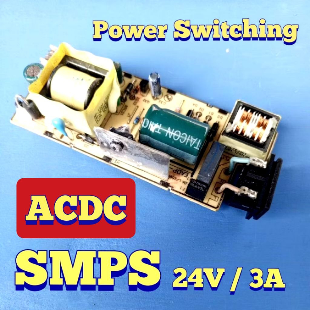Adaptor SMPS Switching Power Supply 24V 3A