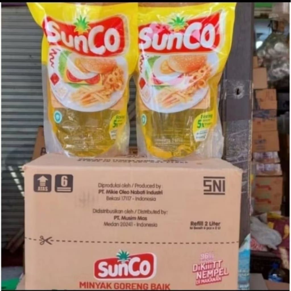 

SUNCO COOKING OIL REFILL KEMASAN 2 LITER MINYAK GORENG