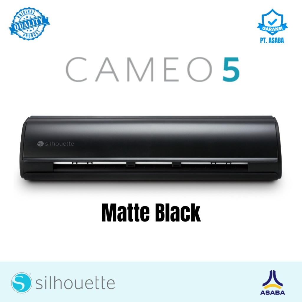 

Mesin Cutting Silhouette CAMEO 5 - Matte Black