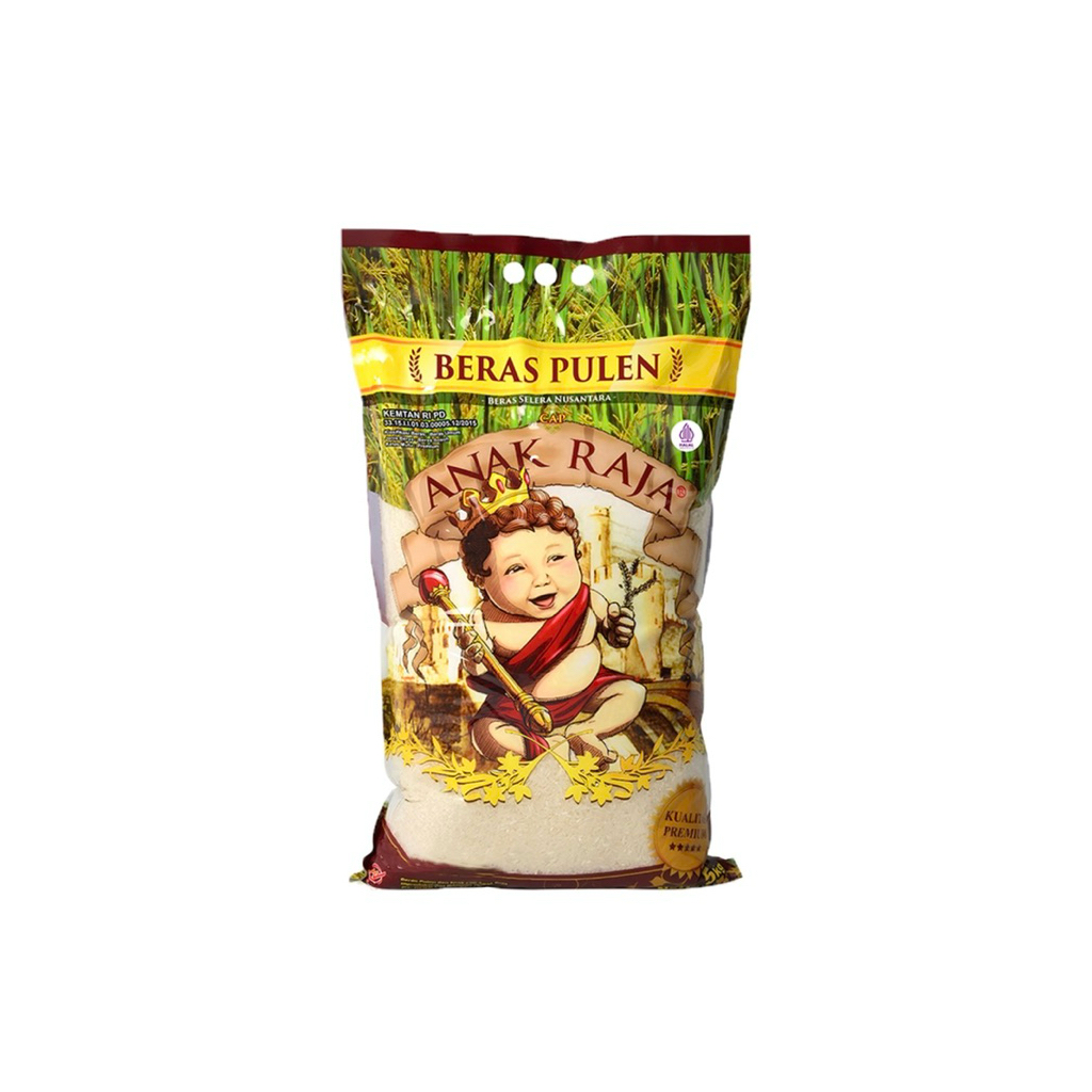 

Cap Anak Raja Beras Pulen Kualitas Premium 5 kg