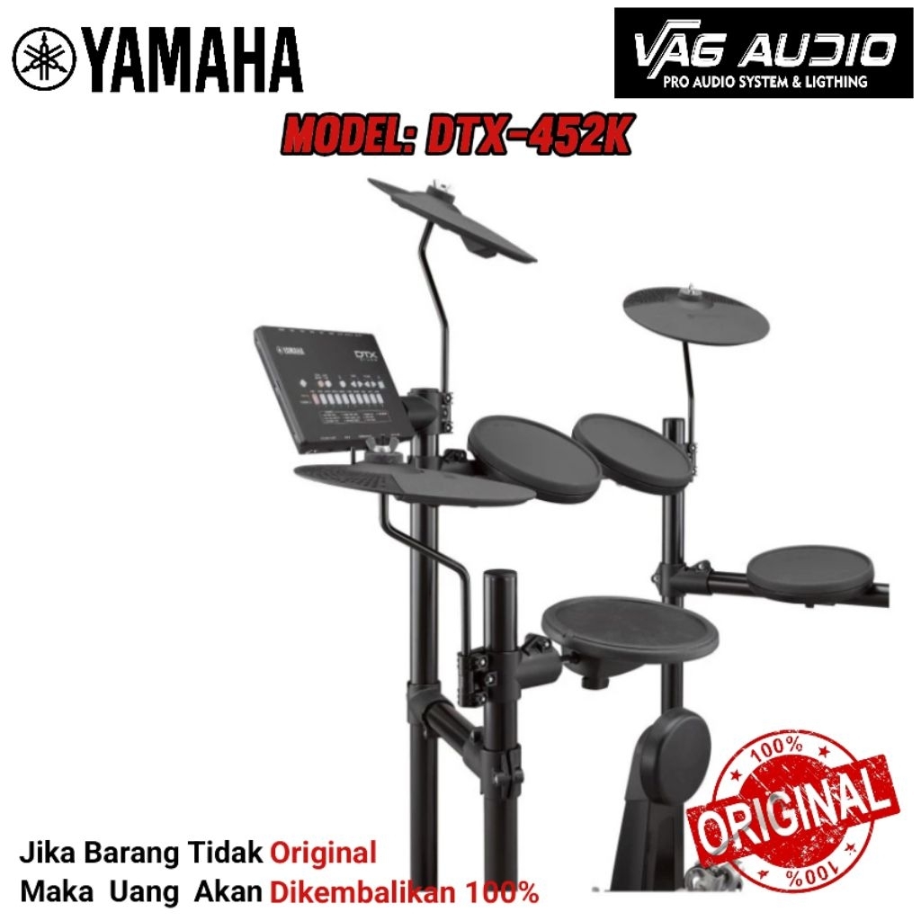 DRUM ELEKTRIK YAMAHA DTX-452K