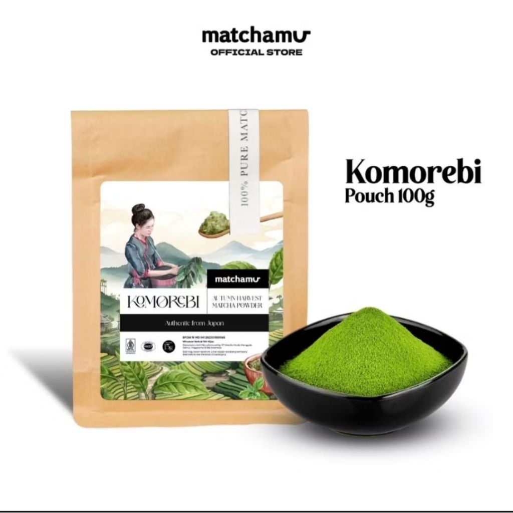 

[READY LIMITED] MATCHAMU KOMOREBI POUCH 100GR