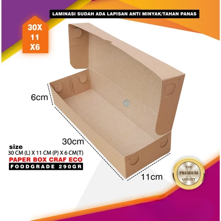

Paper Box Ukuran 30x11x6 Cm Dus Coklat Serbaguna Kraft Dan Ivory Putih Laminasi