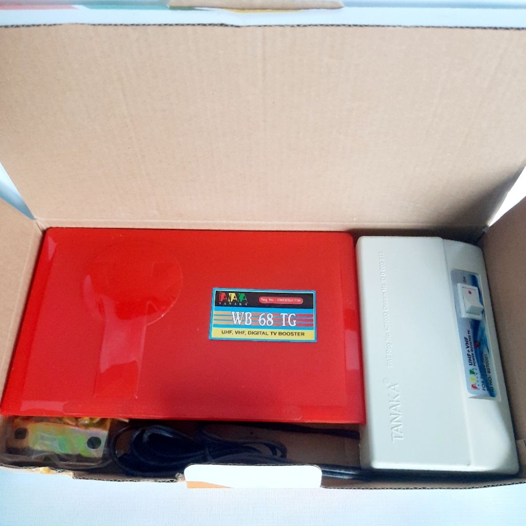 Booster Boster Tanaka WB 68 TG Lengkap Penguat Sinyal Digital