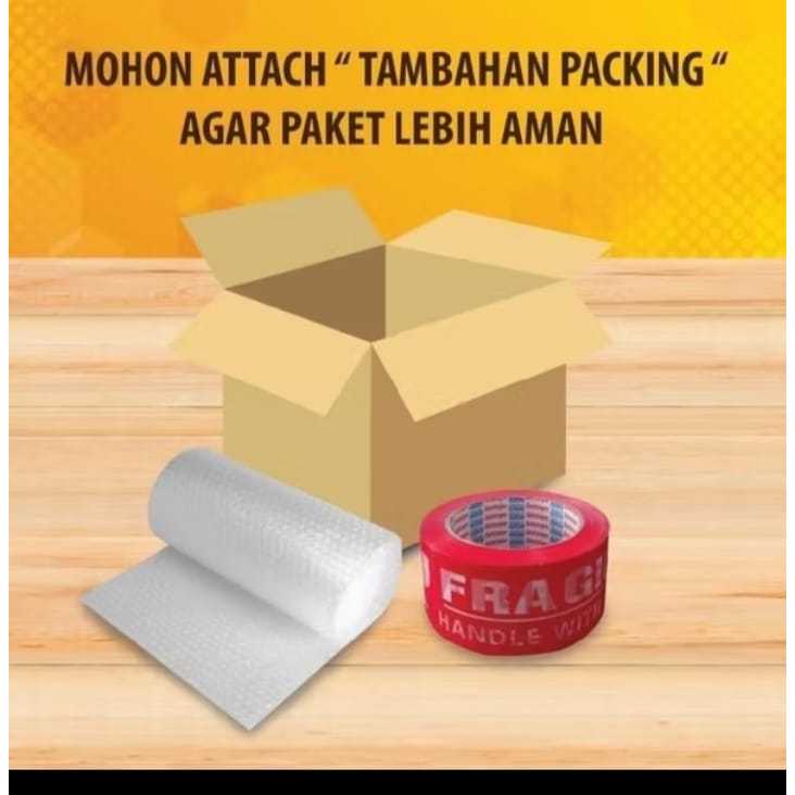 

Tambahan Packing dengan Agar Paket Lebih Aman