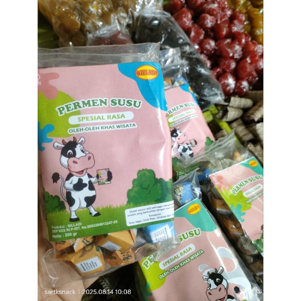 

Permen karamel aneka spesial rasa khas Pangalengan Bandung 200 gram