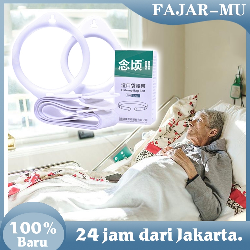 Adjustable Sabuk Colostomy Bag / Colostomy Bag Dewasa Pita Penguat Elastis