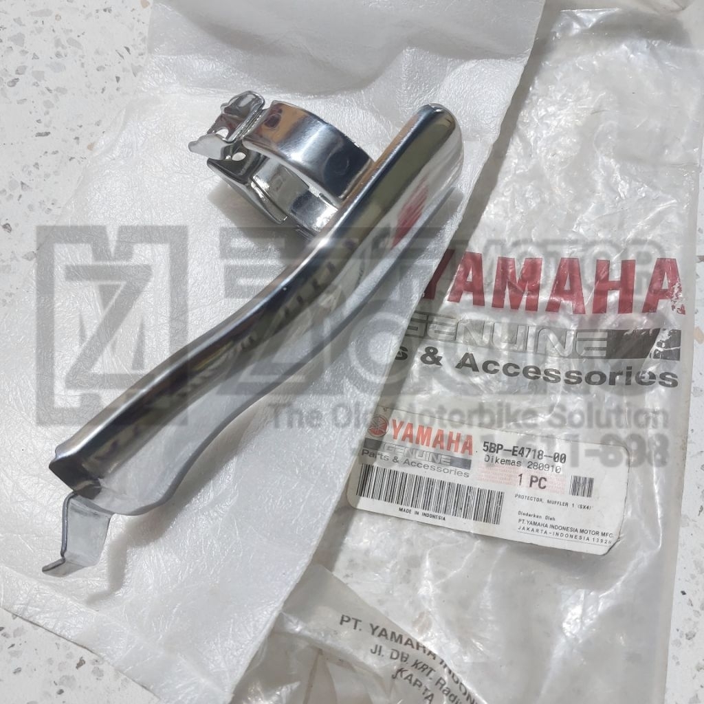 protector muffler 1 pelindung panas knalpot kenalpot yamaha scorpio steko steco origianal 5BP-E4718-