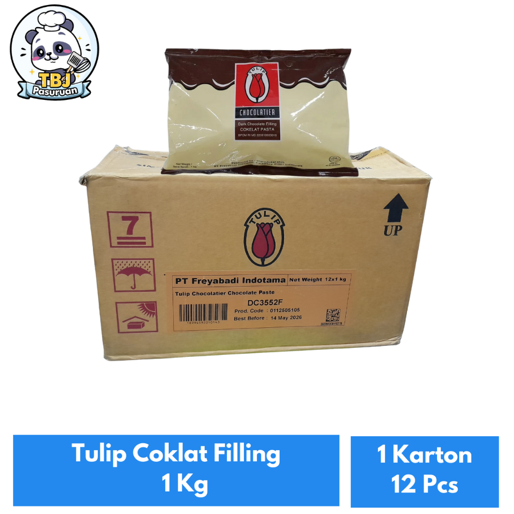 

Tulip Coklat Filling 1 Kg Kemasan 1 Karton Isi 12 Pcs