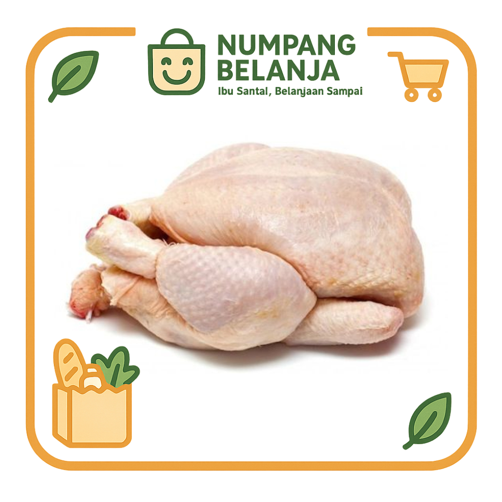 ayam broiler [1/2 ekor +- 500gr]