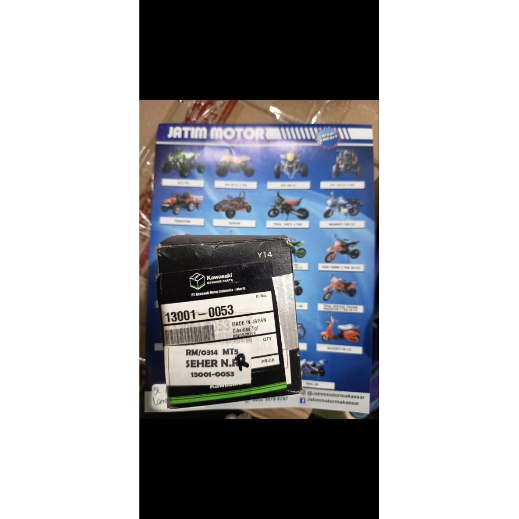 Seher ninja kawasaki ninja RR