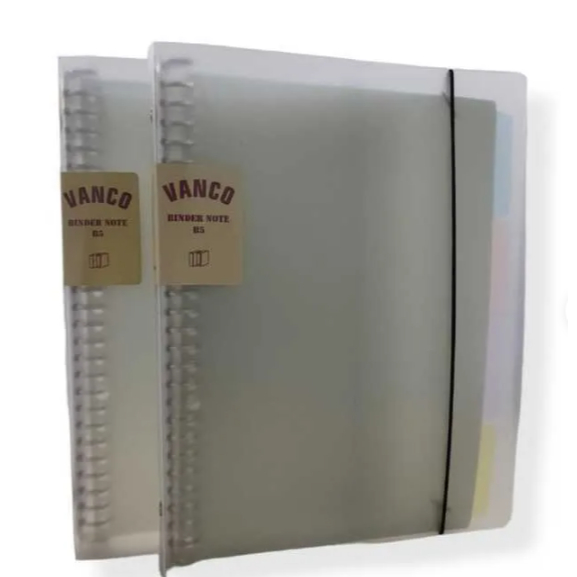 

JUAL BINDER NOTE B5 VANCO TRANS+TALI MB1725T