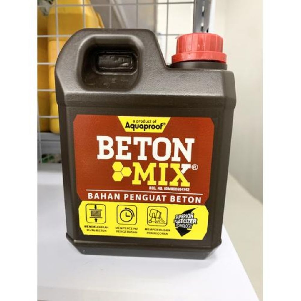 Betonmix aquaproof 1kg, Bahan penguat beton mix 1kg aquaproof, Beton mix aquaproof