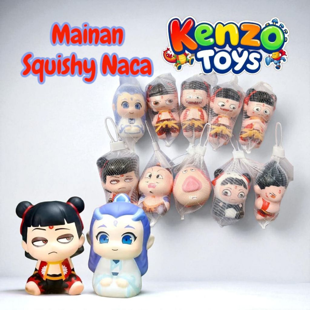 KenzoToys Mainan Squishy Aobing Naca dkk