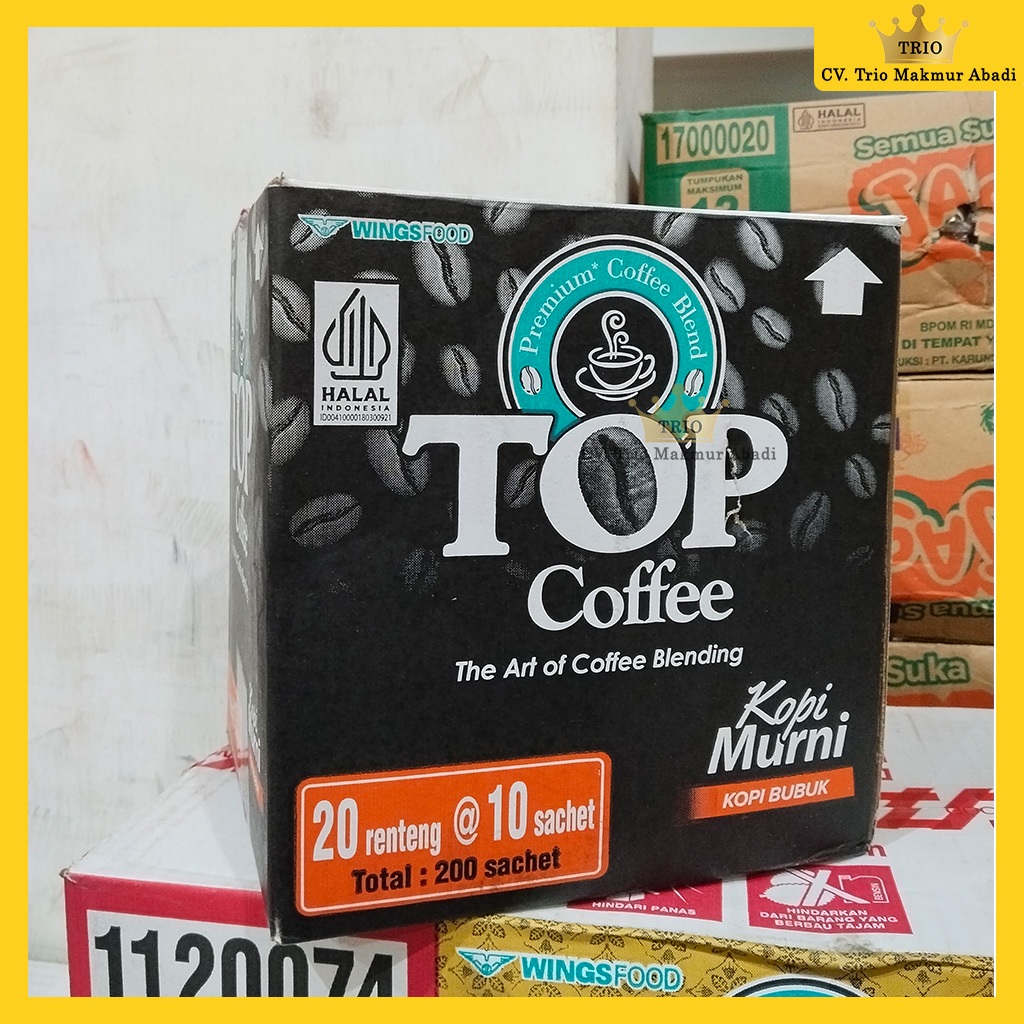 

Top Kopi Murni 7g 1 Dus Isi 20 Renteng