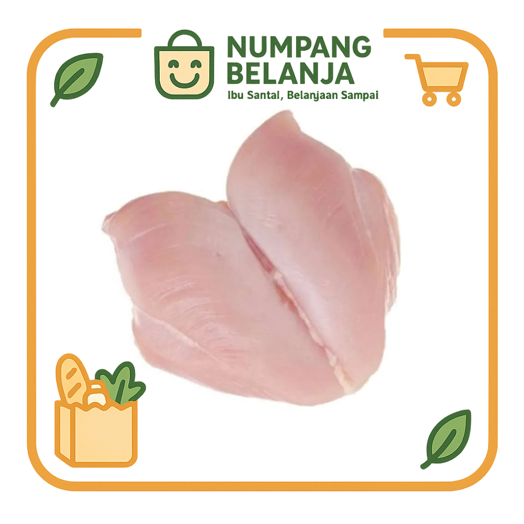 

dada ayam fillet tanpa kulit [500g]