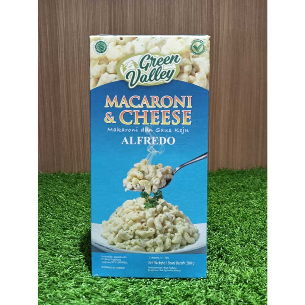 

GREEN VALLEY MAC AND CHEESE WITH ALFREDO SAUCE 200GR