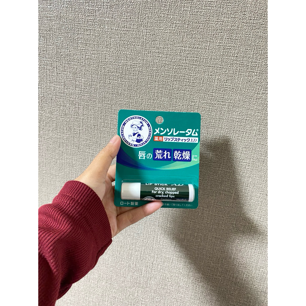 rohto mentholatum medicated lip stik xd japan | rohto lip balm jepang | original jepang