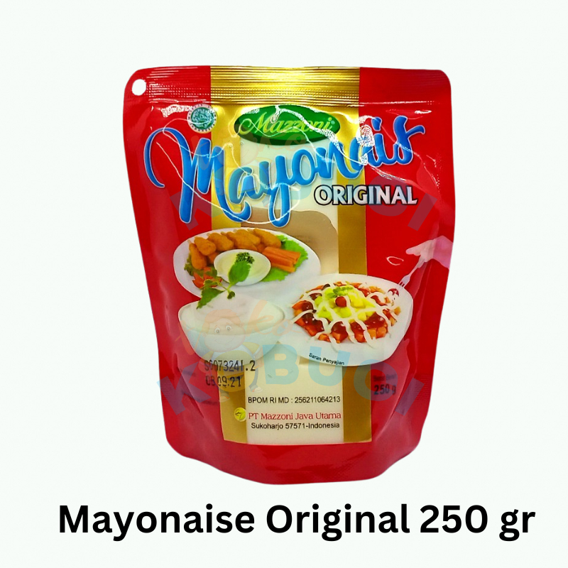 

Mazzoni Mayonnaise Original 250 gr / Mazzoni Mayonaise Murah Enak
